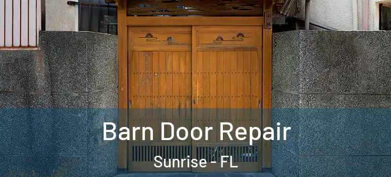  Barn Door Repair Sunrise - FL