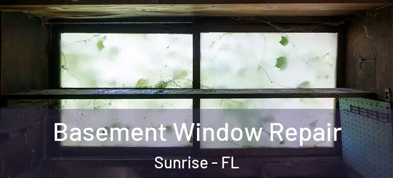  Basement Window Repair Sunrise - FL