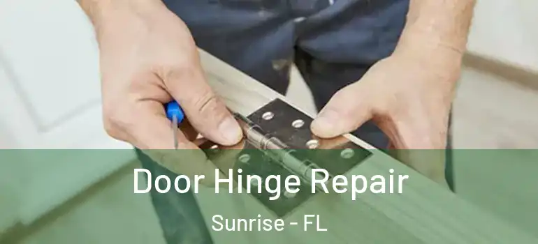  Door Hinge Repair Sunrise - FL