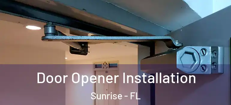  Door Opener Installation Sunrise - FL