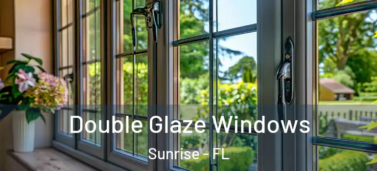 Double Glaze Windows Sunrise - FL