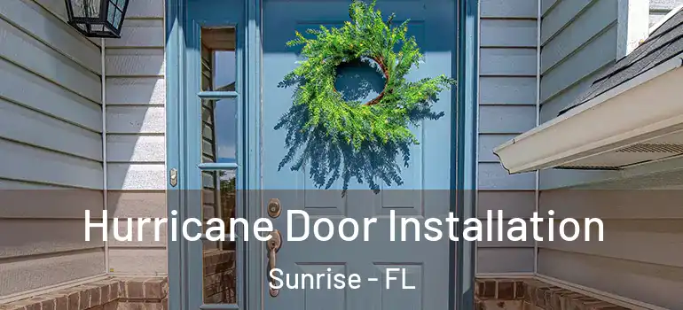  Hurricane Door Installation Sunrise - FL