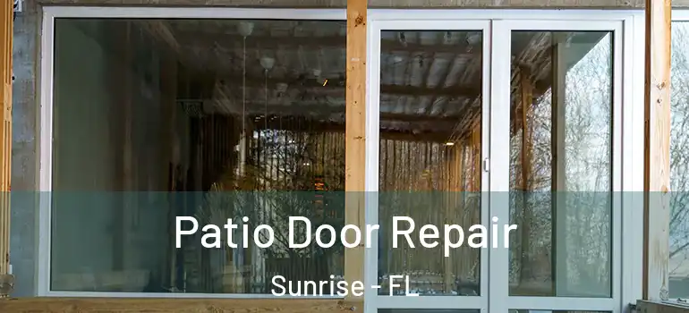  Patio Door Repair Sunrise - FL
