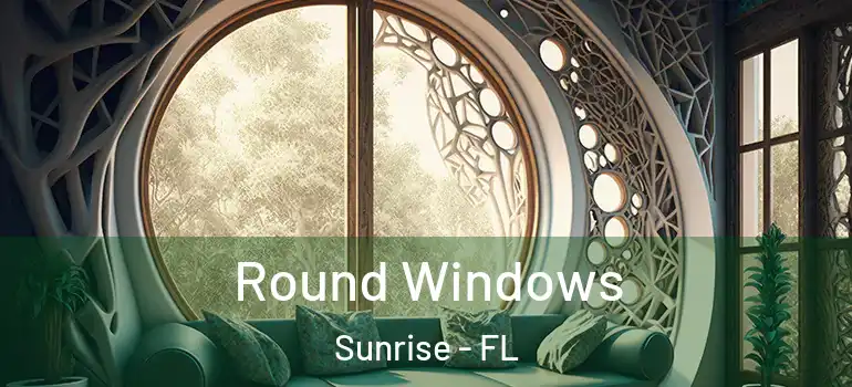  Round Windows Sunrise - FL