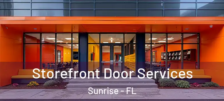  Storefront Door Services Sunrise - FL