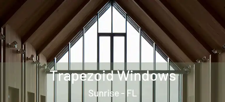  Trapezoid Windows Sunrise - FL