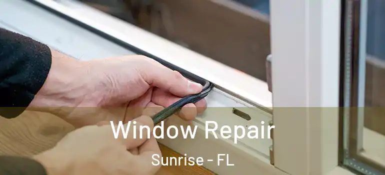  Window Repair Sunrise - FL