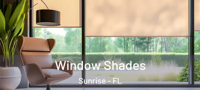  Window Shades Sunrise - FL